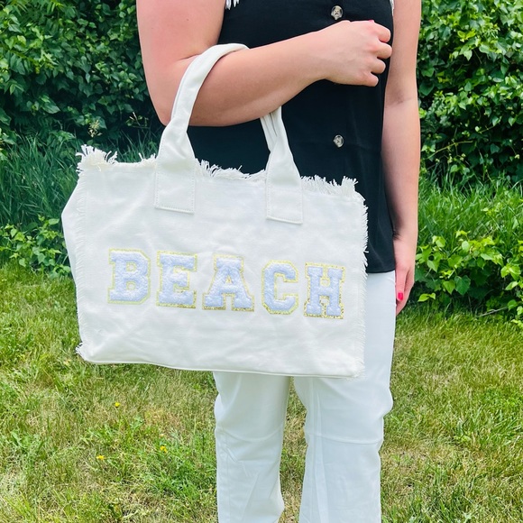 CUTE Weekender Canvas Tote Bag - Picture 4 of 4